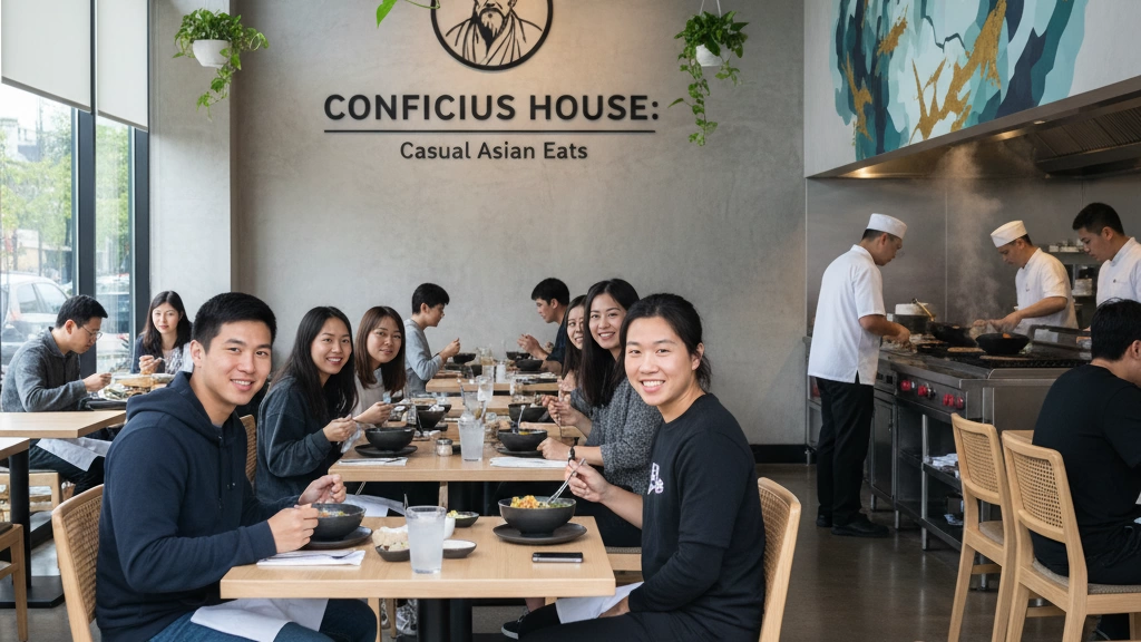 Confucius House casual dining atmosphere review