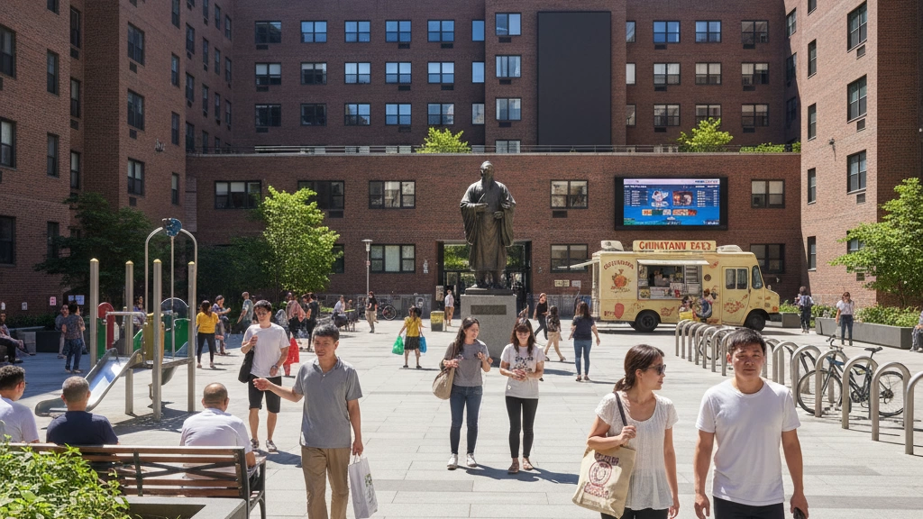 Confucius Plaza NYC community life