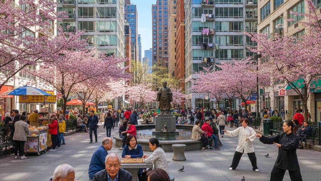 Confucius Plaza multigenerational community life