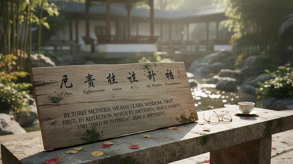 Confucius Quotes on Moral Virtue and Character