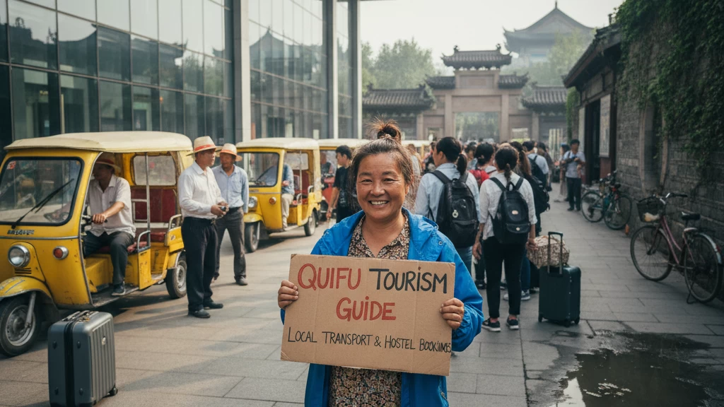 Qufu tourism arrival and local transport guide